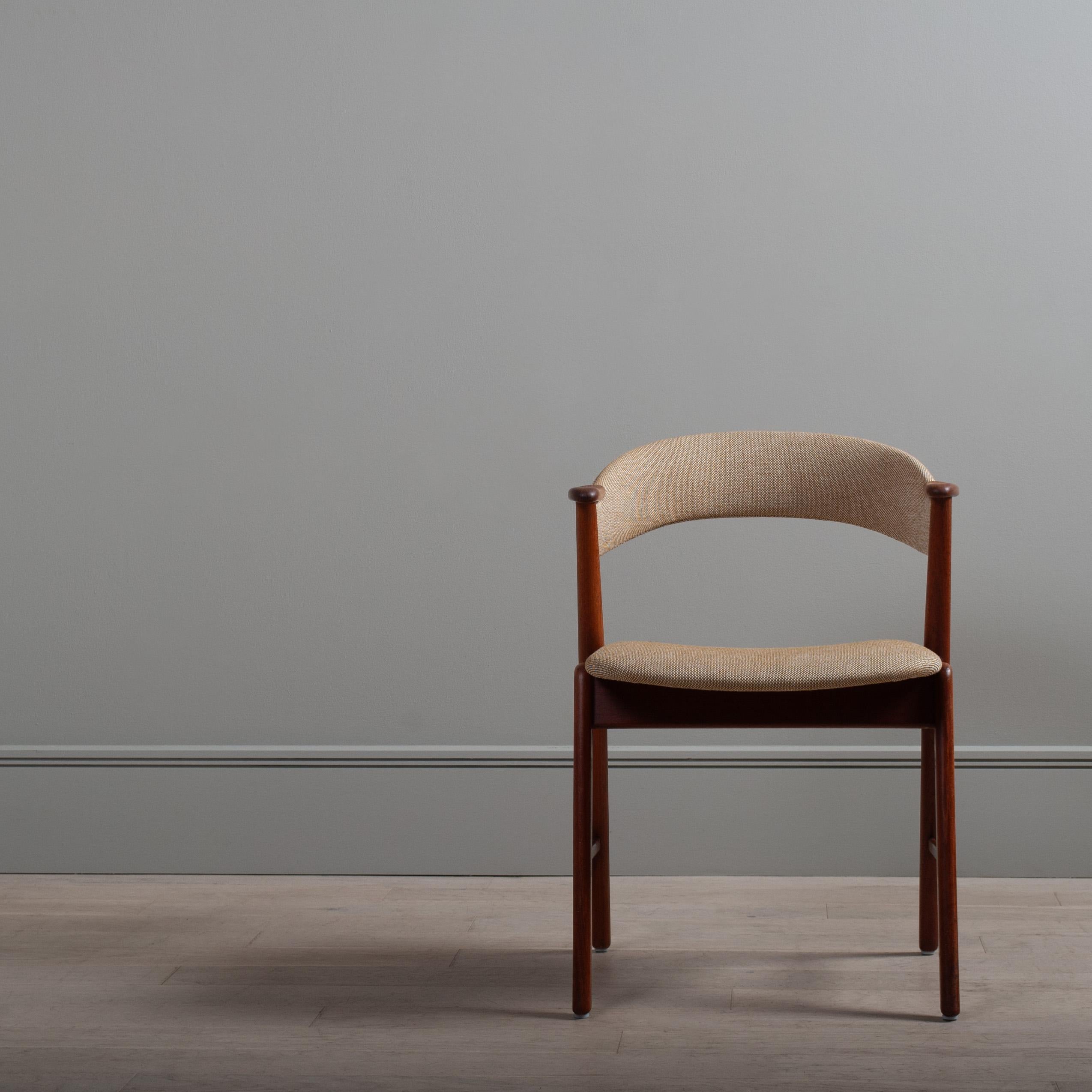 Mid-Century Modern Korup Stolefabrik Modernist Dining Chairs, Set of 4 For Sale