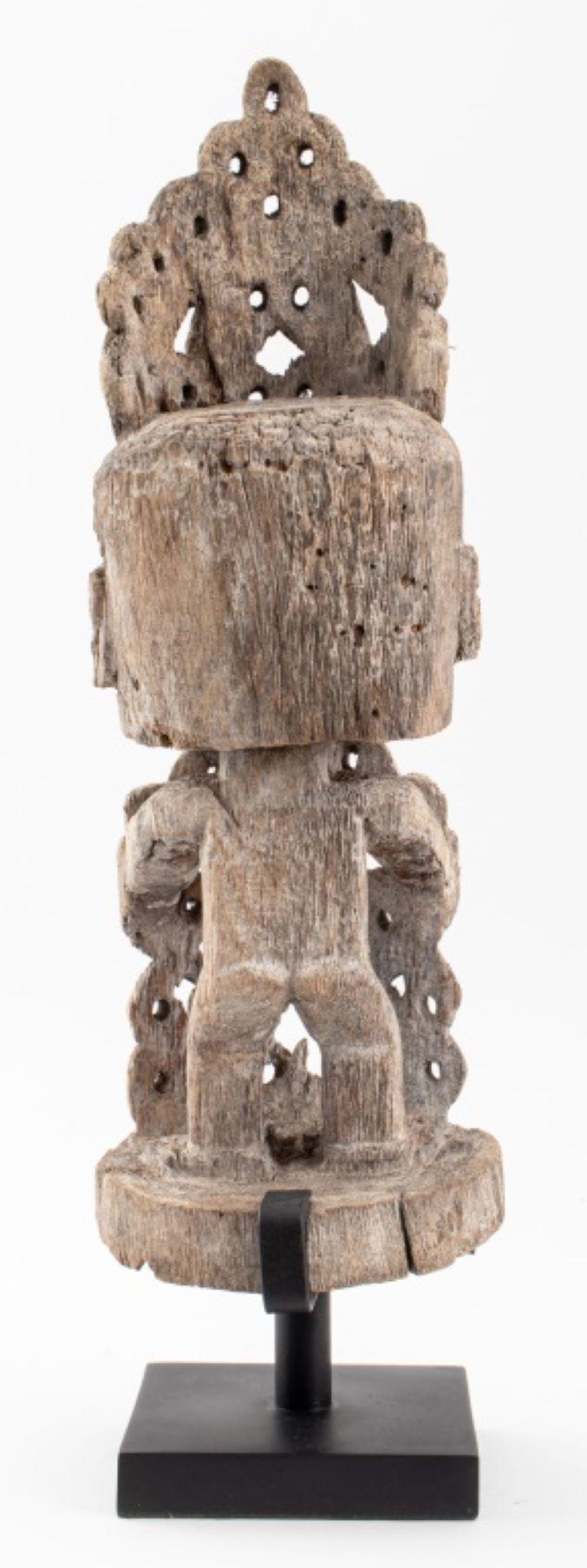 Korwar Carved Wood Ancestor Sculpture 1