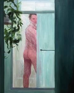33 Self-Portrait - Öl auf Leinwand