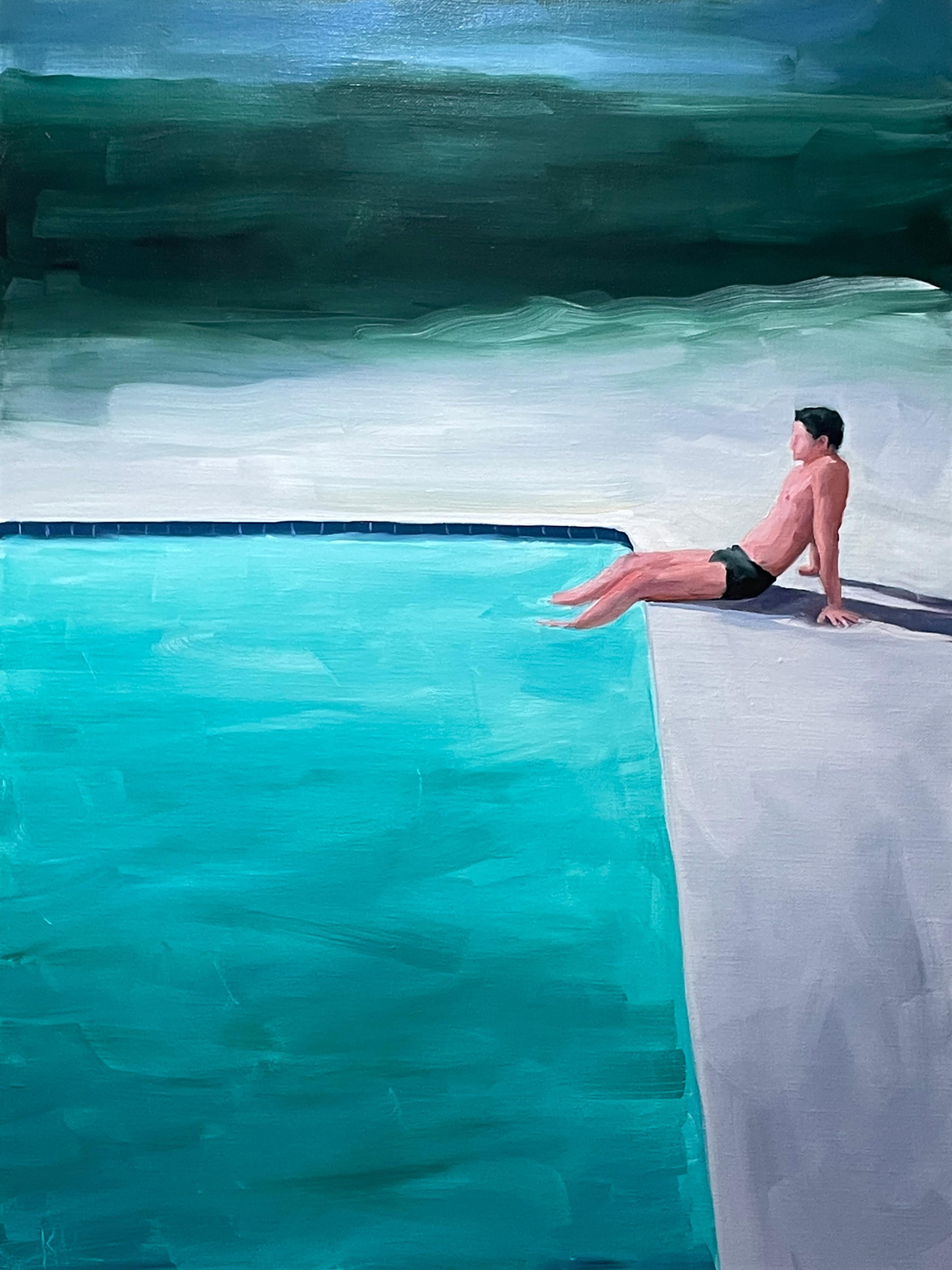 "A Moment Of Reflection"- oil on linen