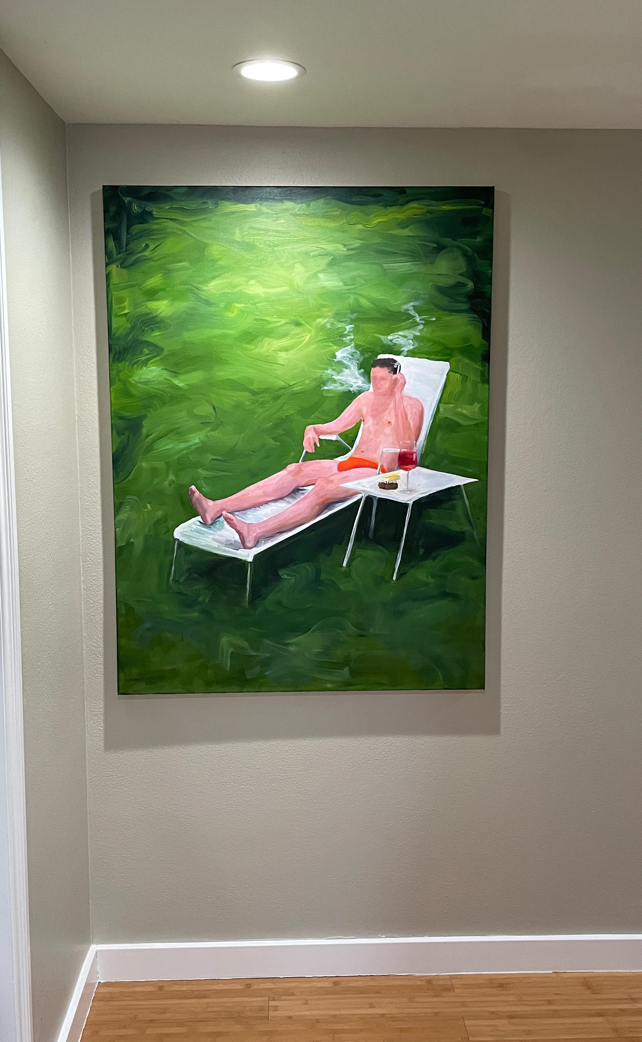 Un altro giorno libero - olio su tela - Painting di Kory Alexander