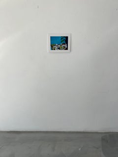 "Avocado Still Life" - acrylic on paper