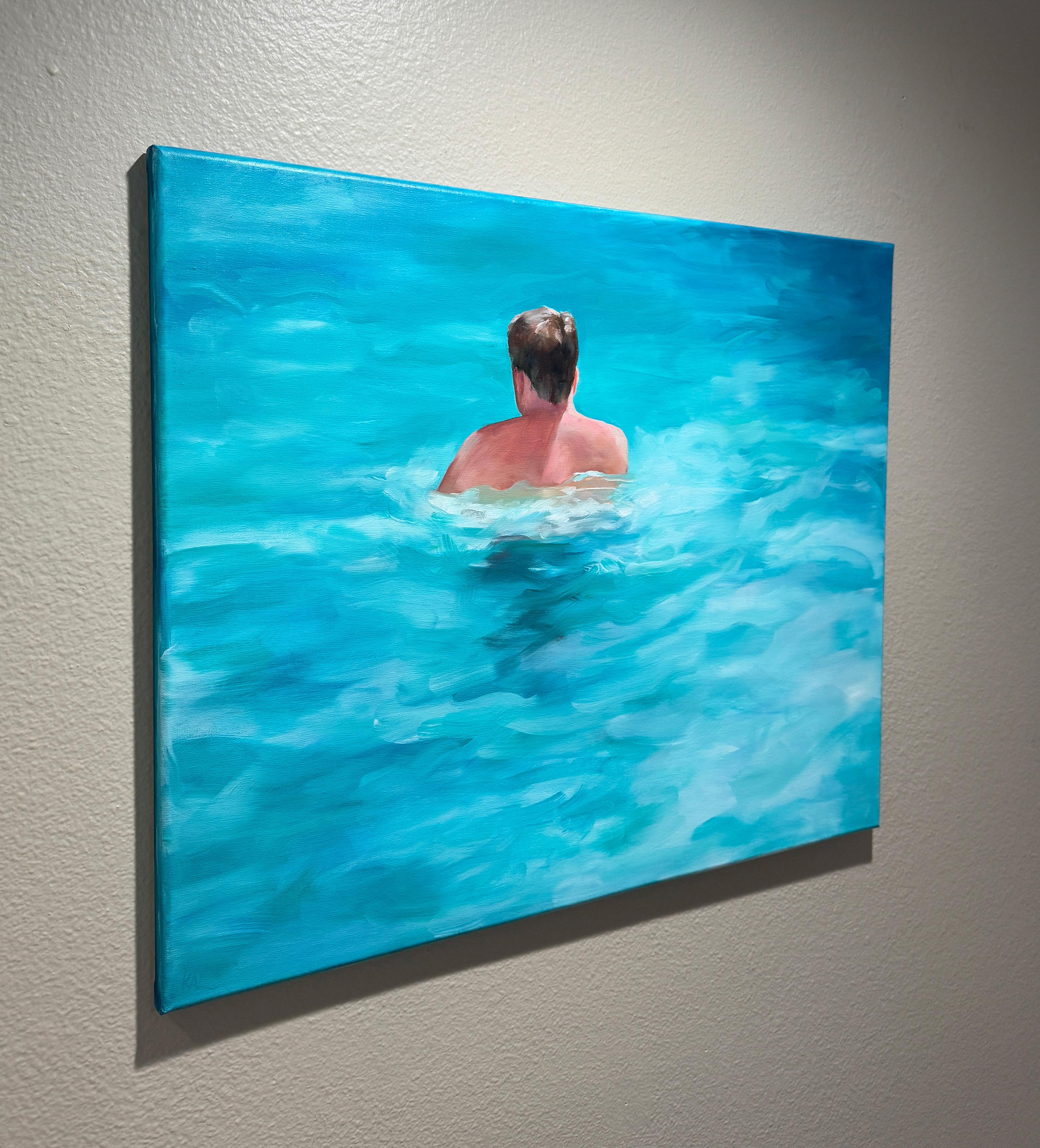 “Demure”- oil on linen For Sale 1