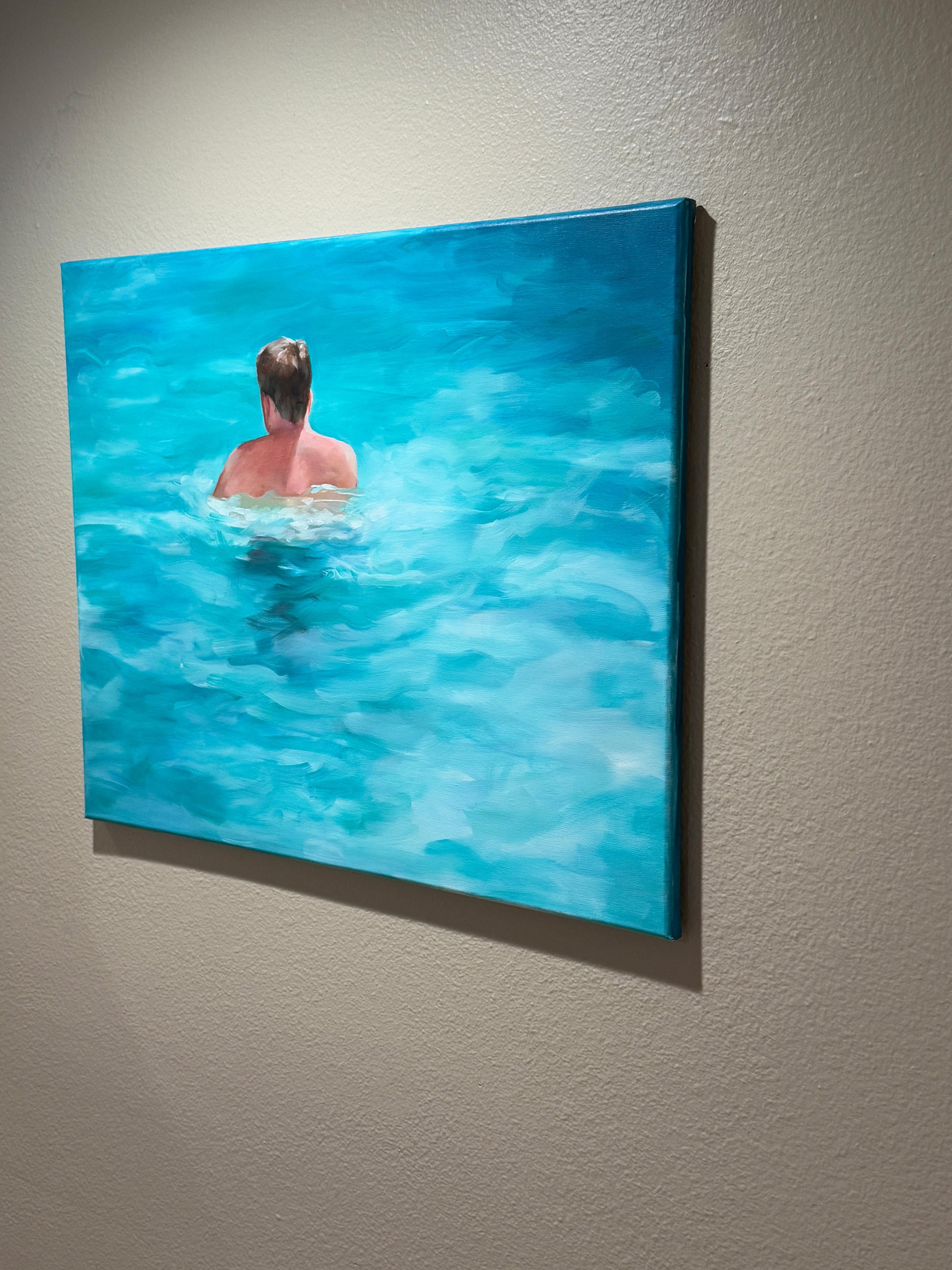 “Demure”- oil on linen For Sale 2