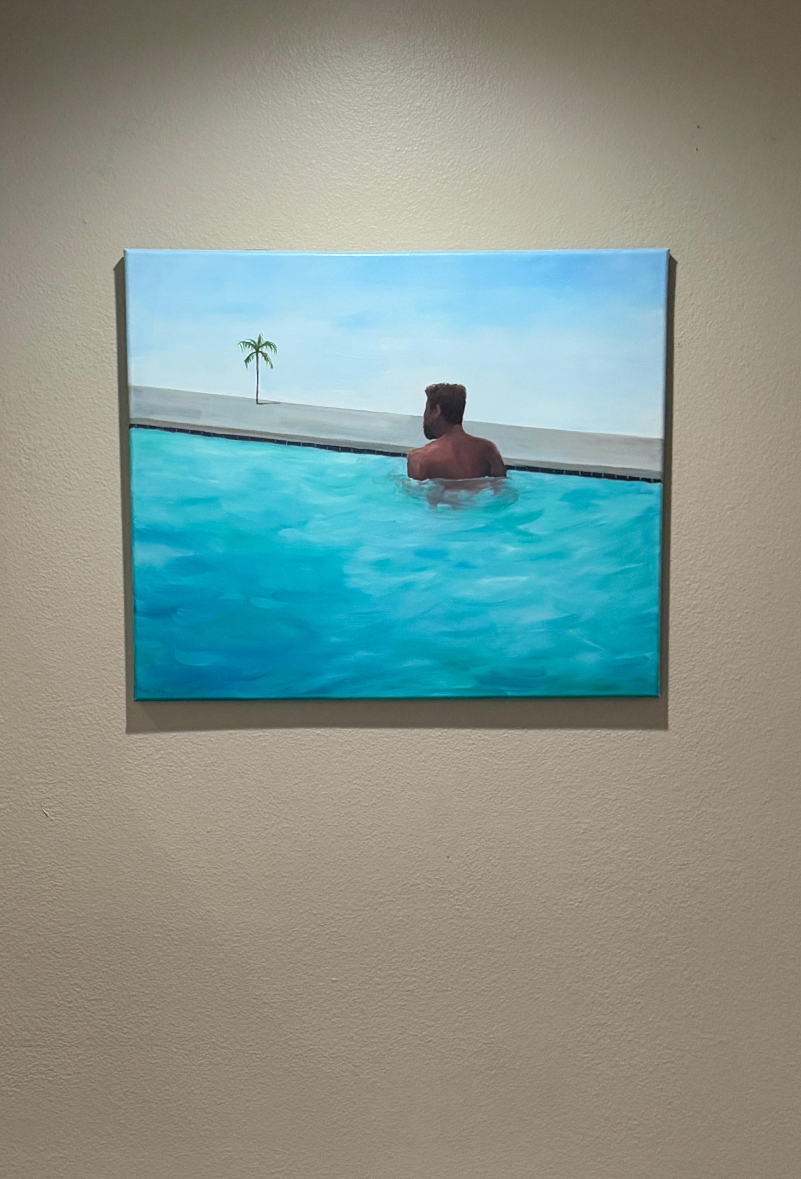 “Paradise”- oil on linen For Sale 3