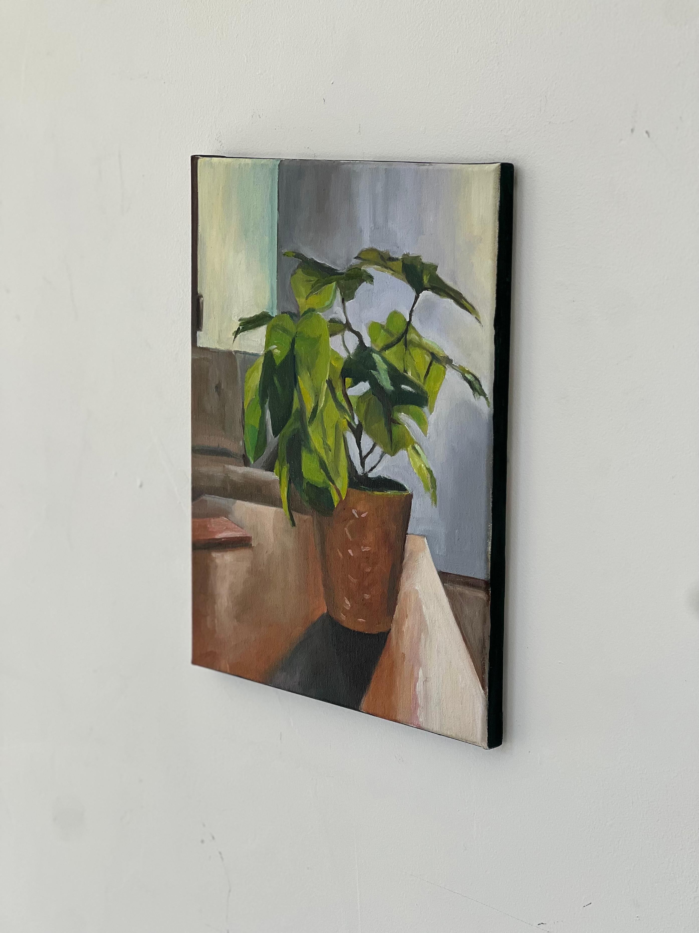 potted plant painting
