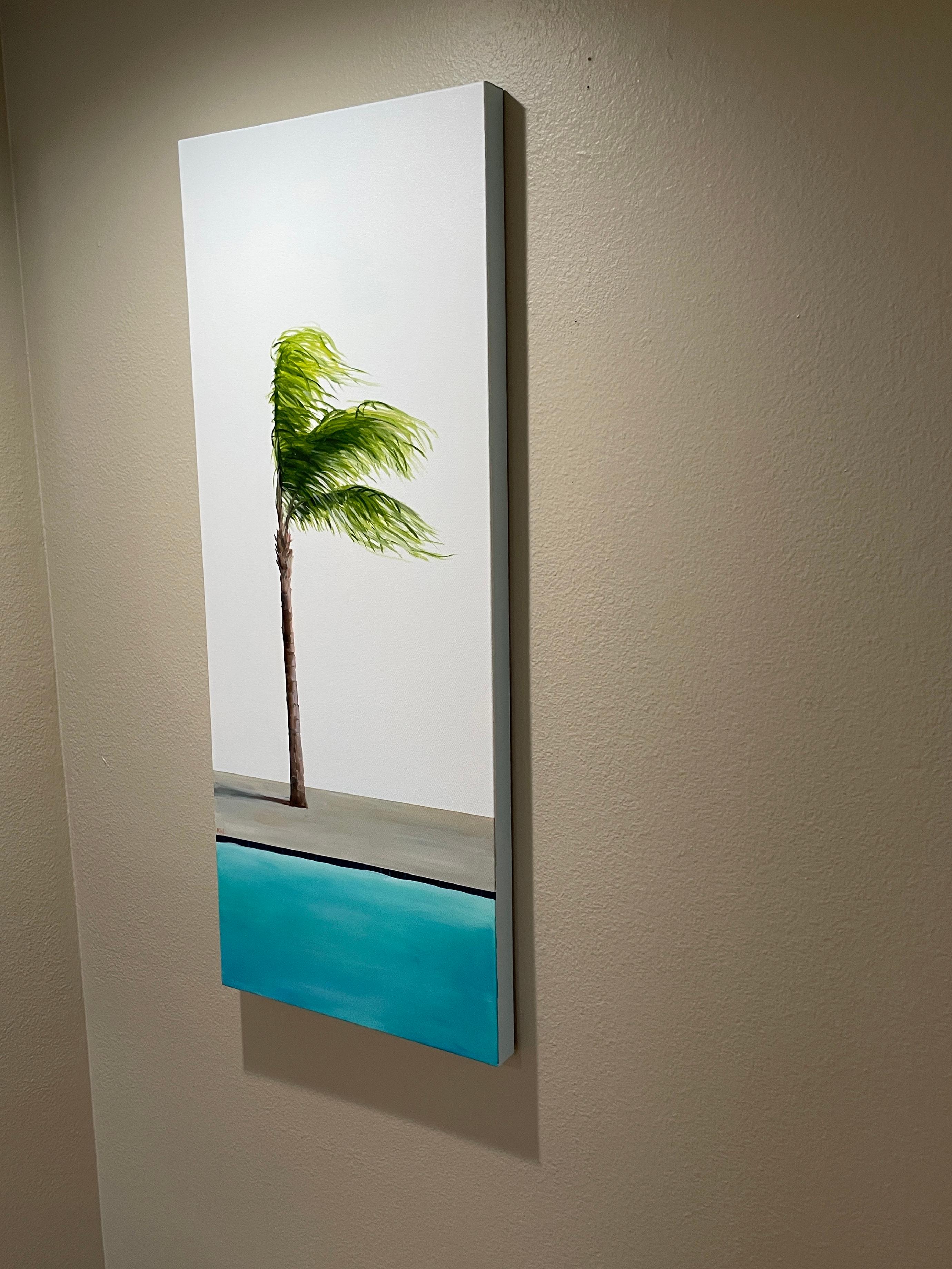 Piscina n. 20 - olio su tela - Figurative Painting Grigio di Kory Alexander