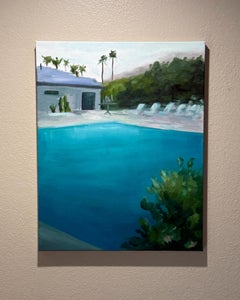 "Pool No. 33"- oil on canvas