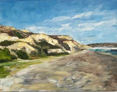 “Rocky Coastline”- oil on wood