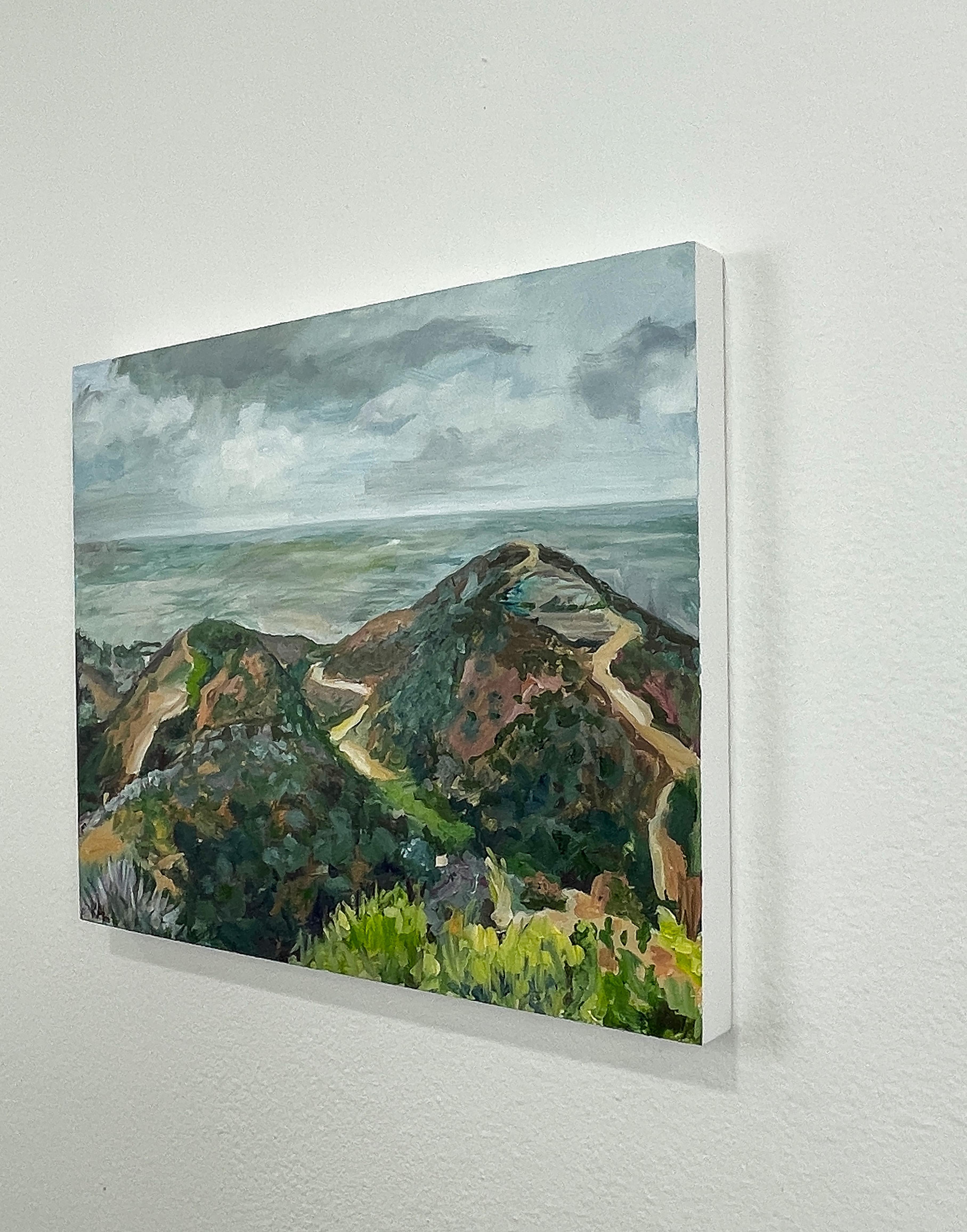 “Runyon Canyon No. 2”- oil on panel For Sale 1