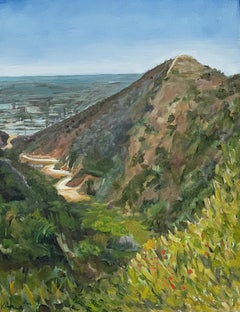 "Runyon Canyon" - olio su legno