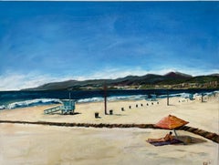 The Beachgoer- oil on canvas