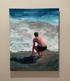 „The End Of A Low Tide“ – Öl auf Leinen