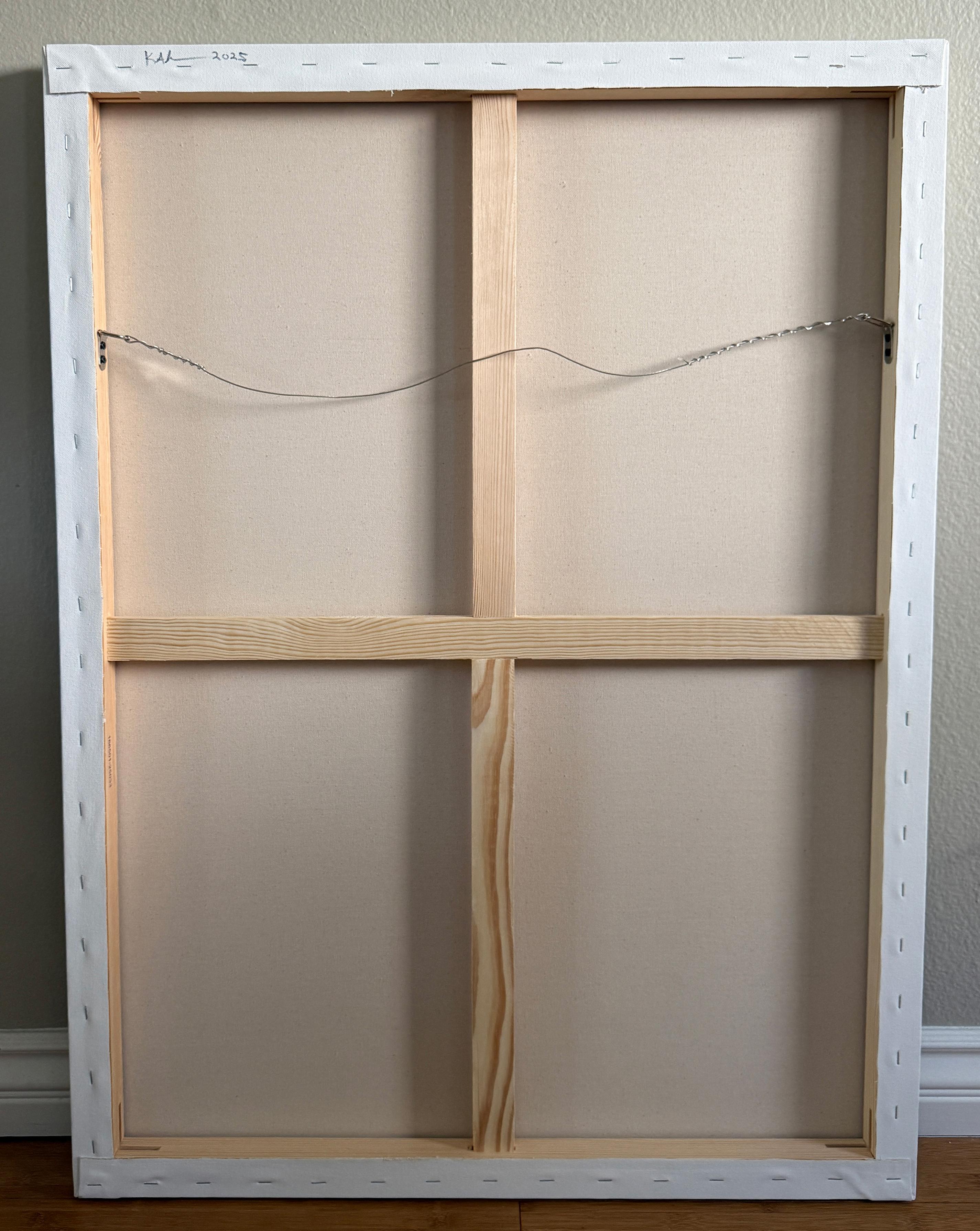 The Last Two at the Party - oil on canvas For Sale 3