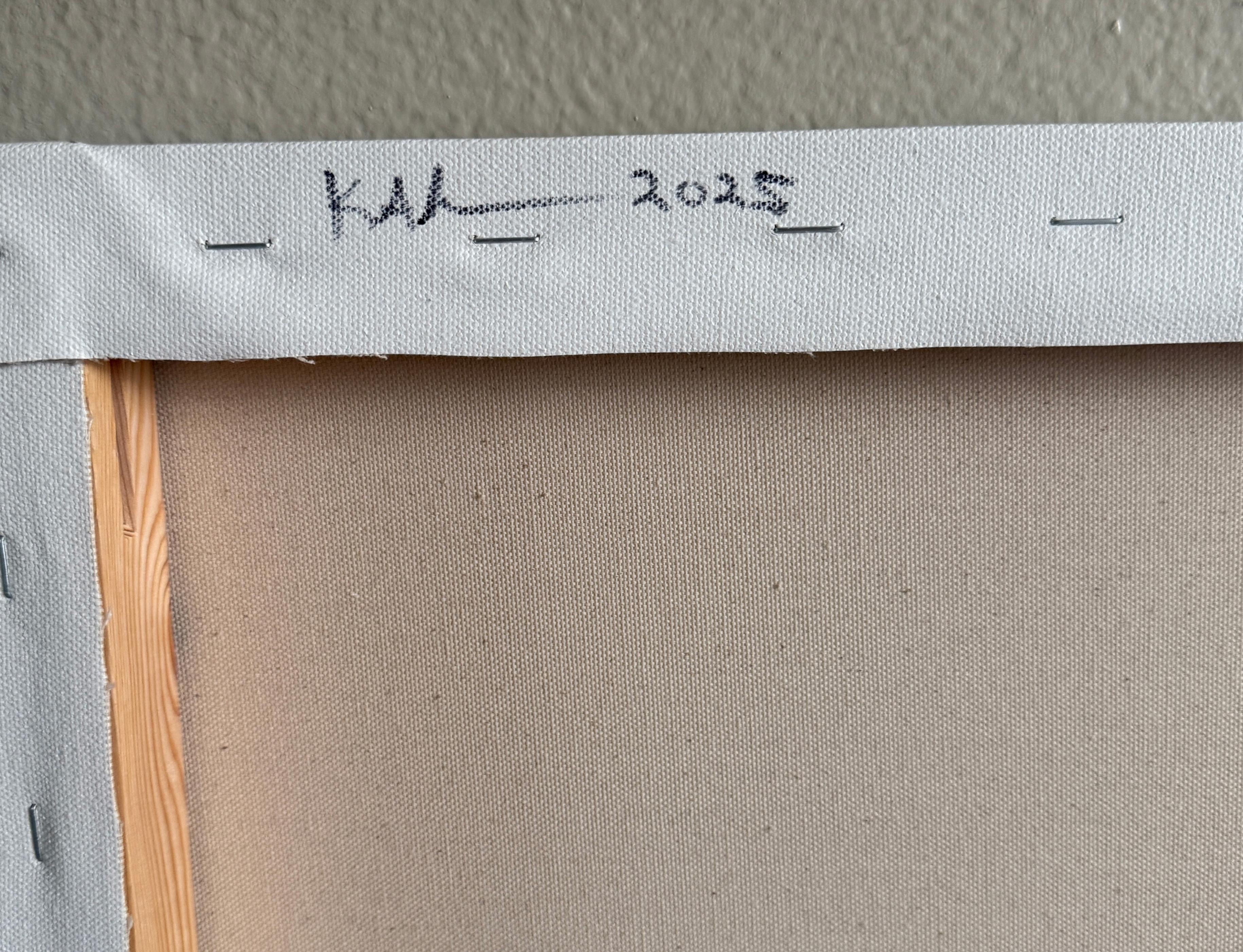 The Last Two at the Party - oil on canvas For Sale 4