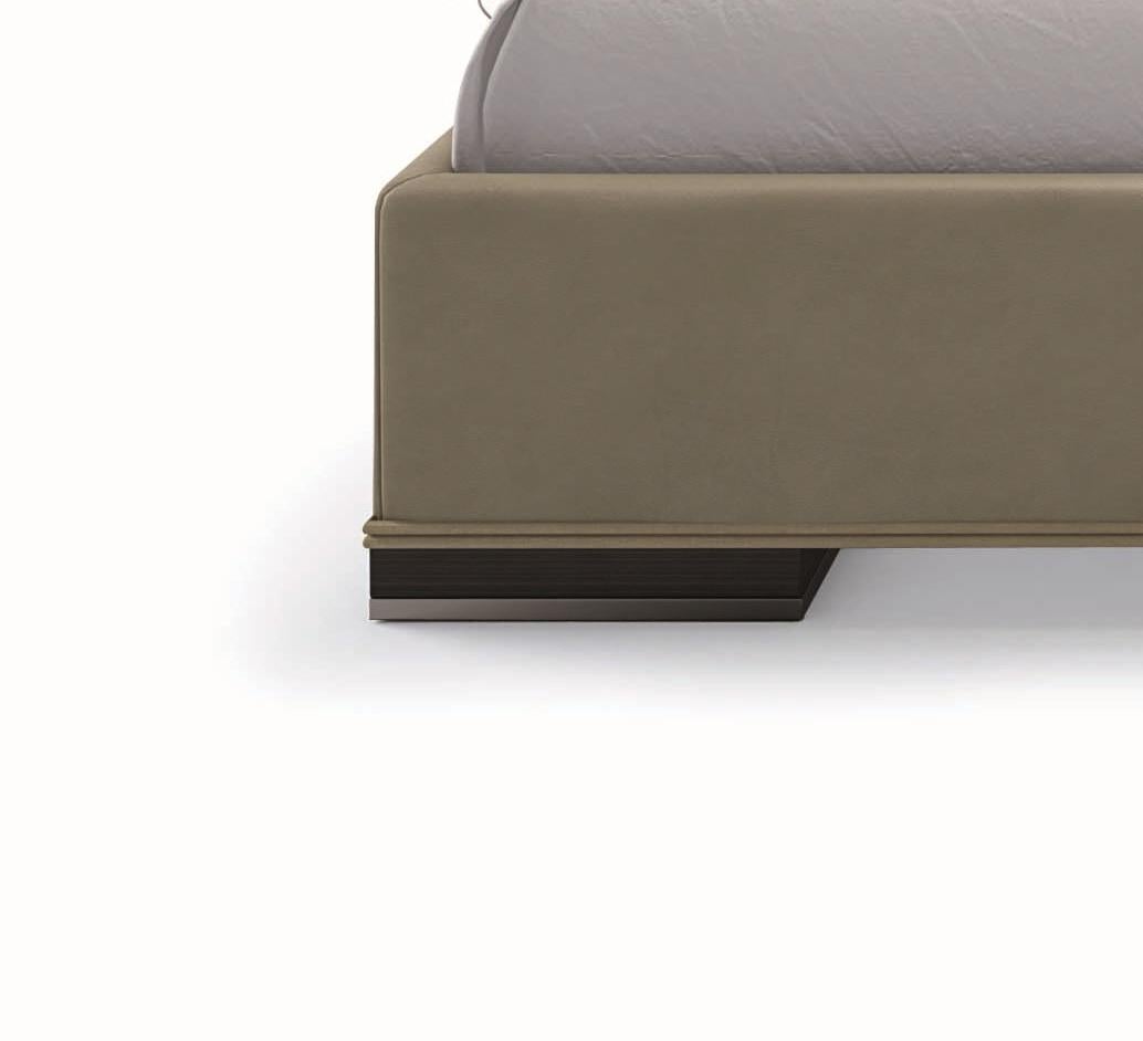 Kos, Orsi, Daniel Kostiuc, Letto matrimoniale K, Ebano, Nickel nero lucido In condizioni Nuovo in vendita a Cabiate, IT