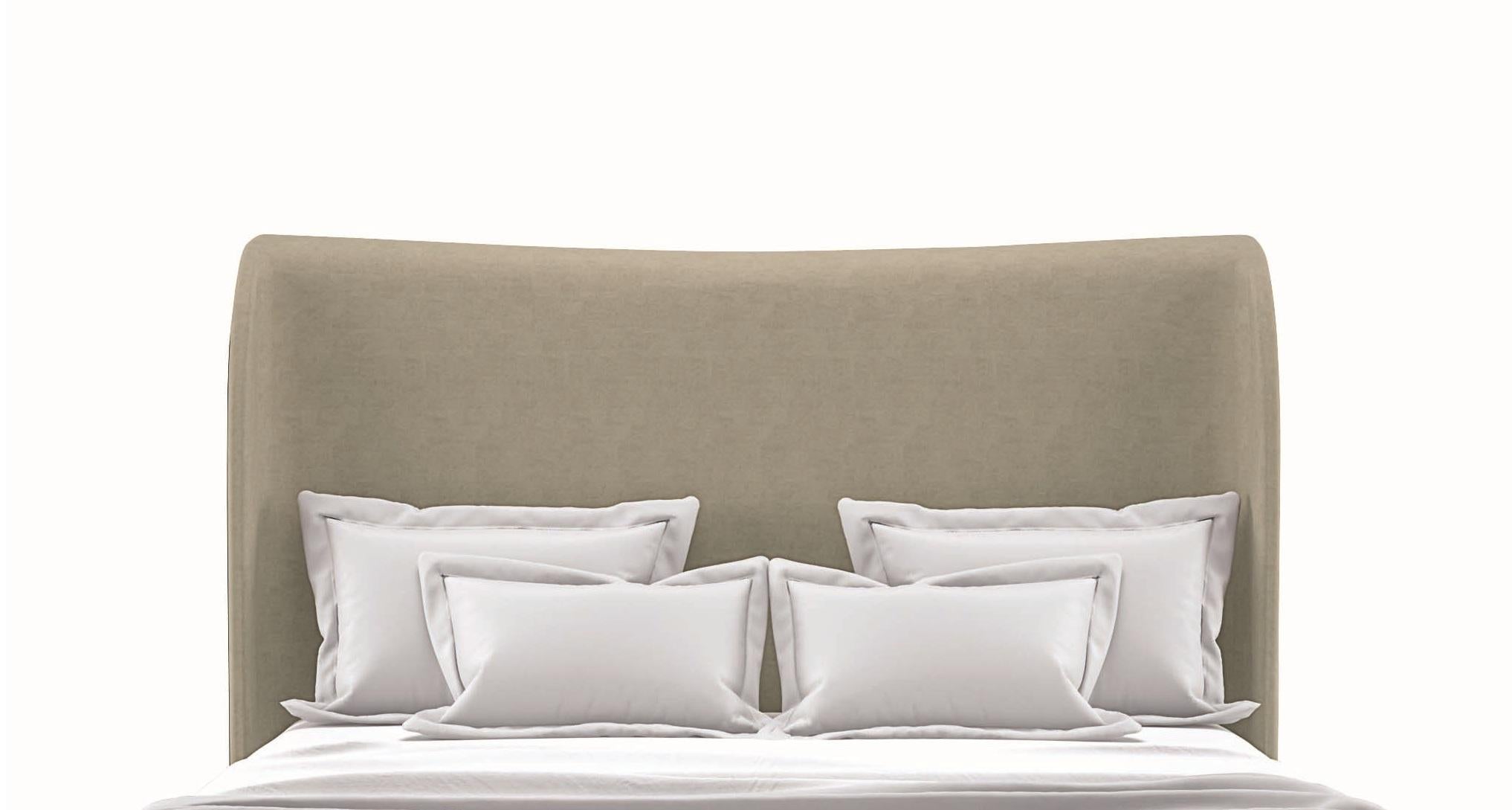 XXI secolo e contemporaneo Kos, Orsi, Daniel Kostiuc, Letto matrimoniale K, Ebano, Nickel nero lucido in vendita