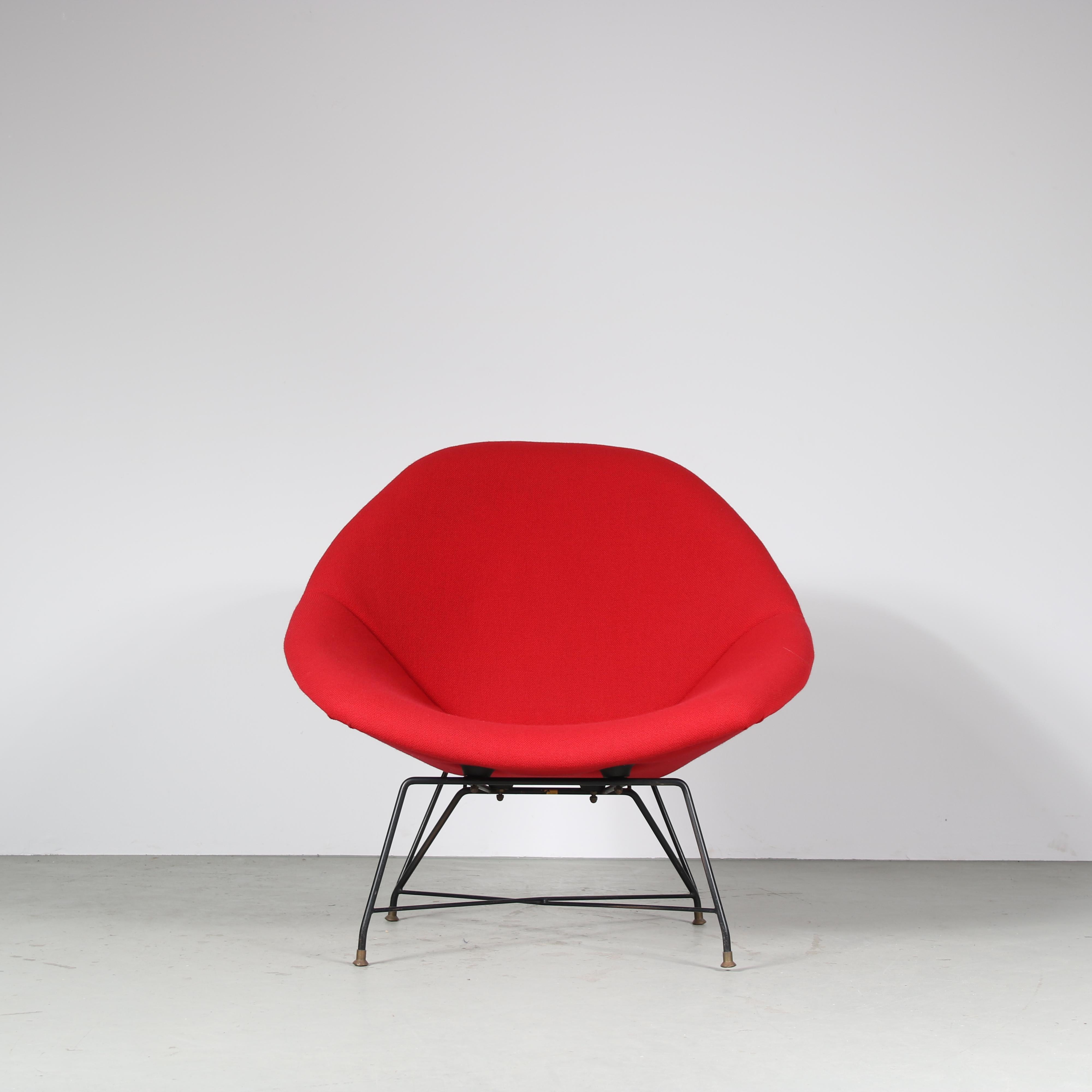 “Kosmos” Chair by Augusto Bozzi for Saporiti, Italy 1950 For Sale 1