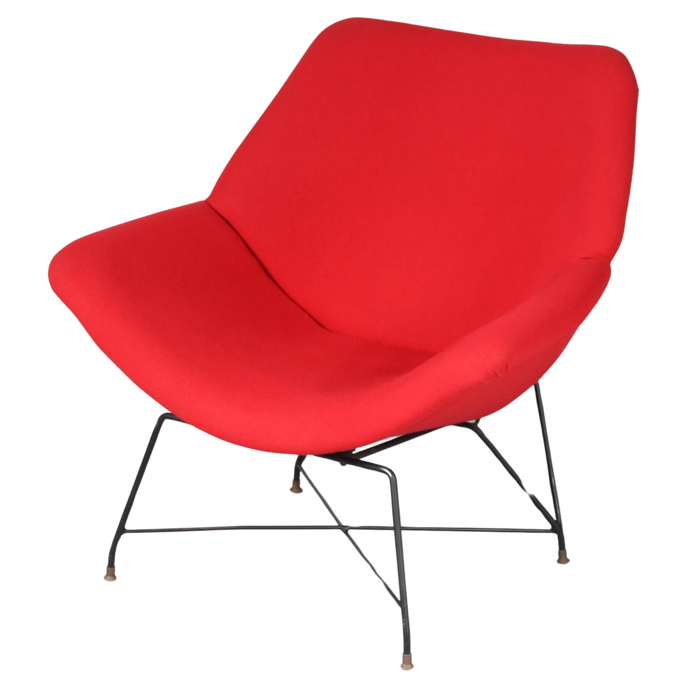 “Kosmos�” Chair by Augusto Bozzi for Saporiti, Italy 1950