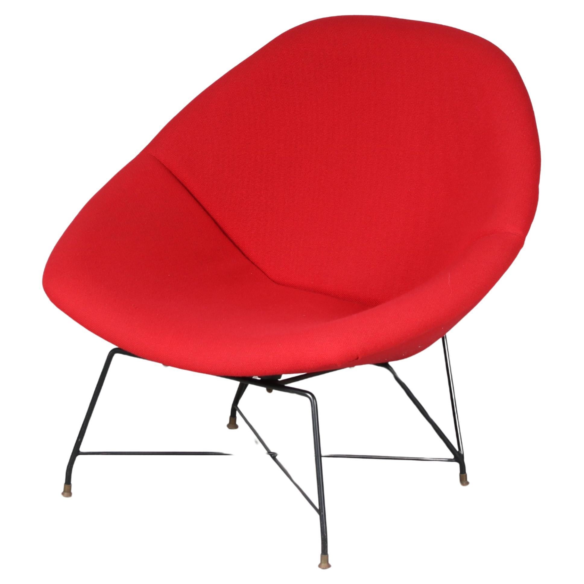 “Kosmos” Chair by Augusto Bozzi for Saporiti, Italy 1950 For Sale