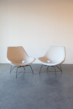 Kosmos Lounge Chairs von Augusto Bozzi für Saporiti, 1950
