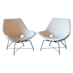 Kosmos Lounge Chairs von Augusto Bozzi für Saporiti, 1950