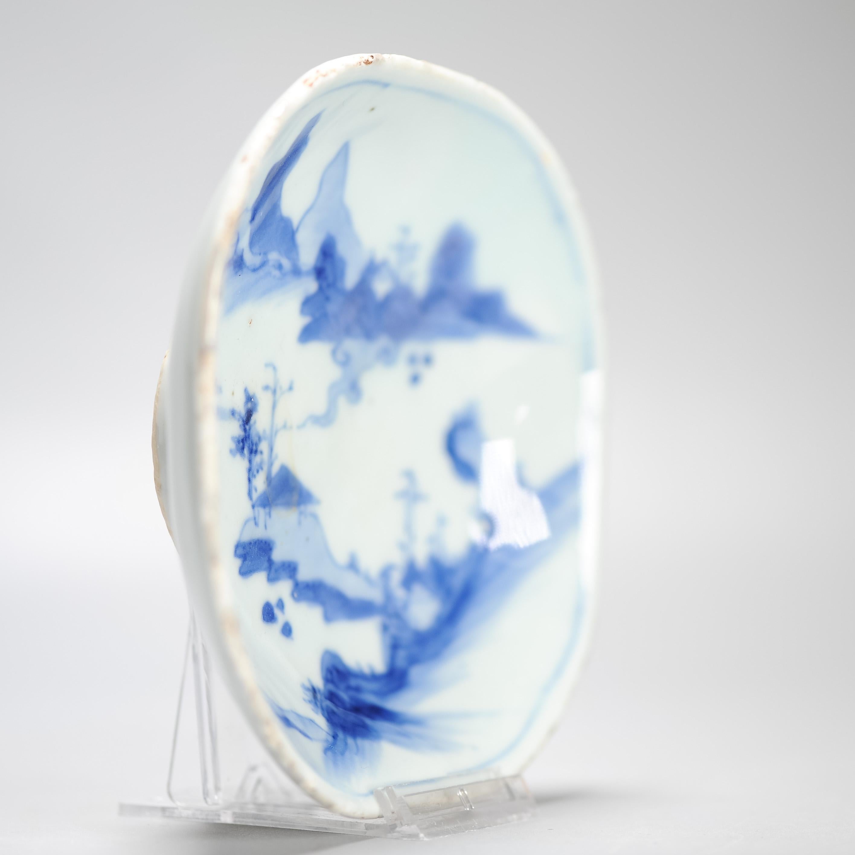 Kosometsuke 17C Chinese Porcelain Ming Period Kaiseki Dish Tianqi / Chongzhen For Sale 8