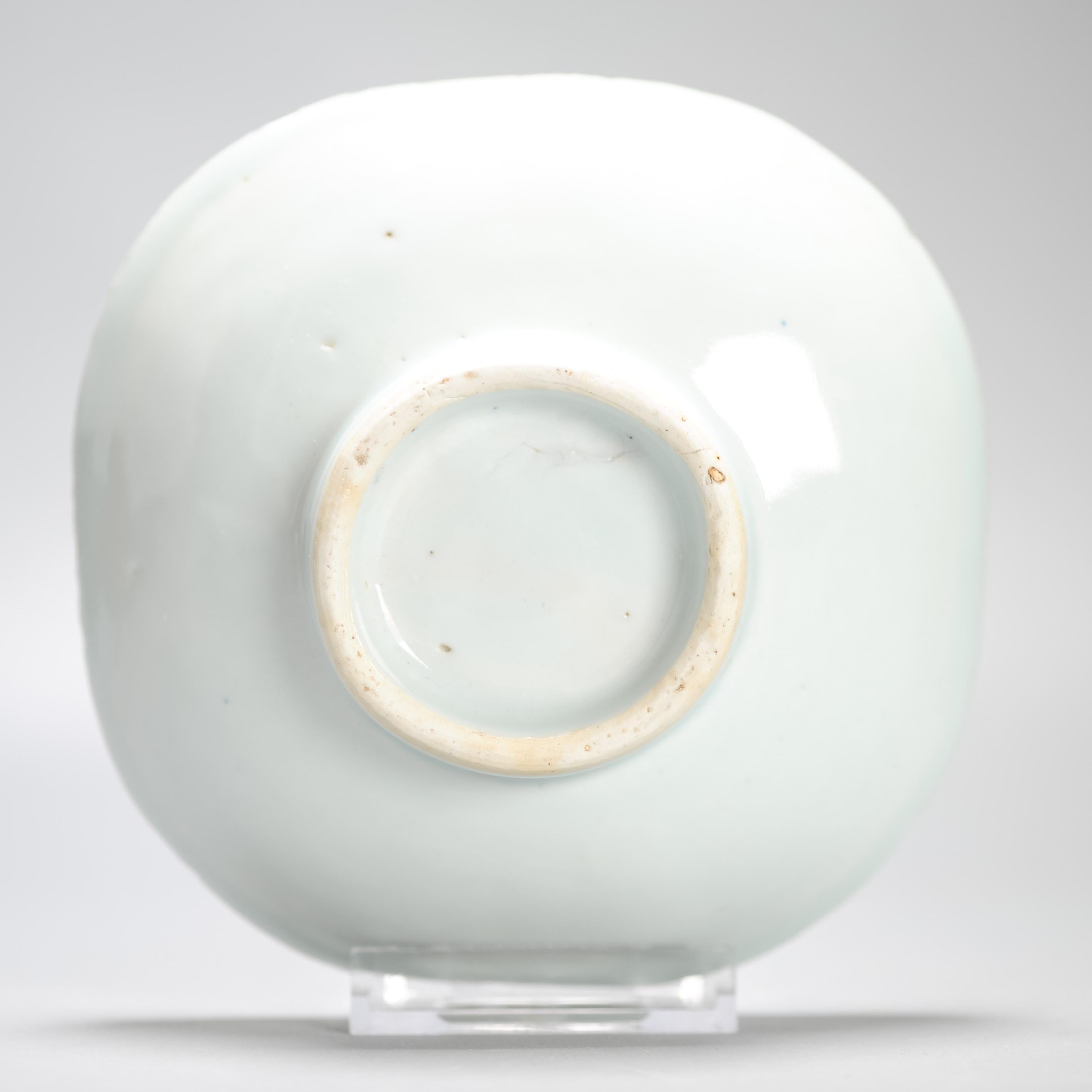 Kosometsuke 17C Chinese Porcelain Ming Period Kaiseki Dish Tianqi / Chongzhen For Sale 4
