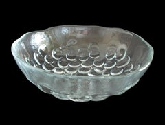 KOSTA BODA - Ann Wärff - Skandinavische Moderne Niedrige Glasschale - Schweden - ca. 1970er Jahre