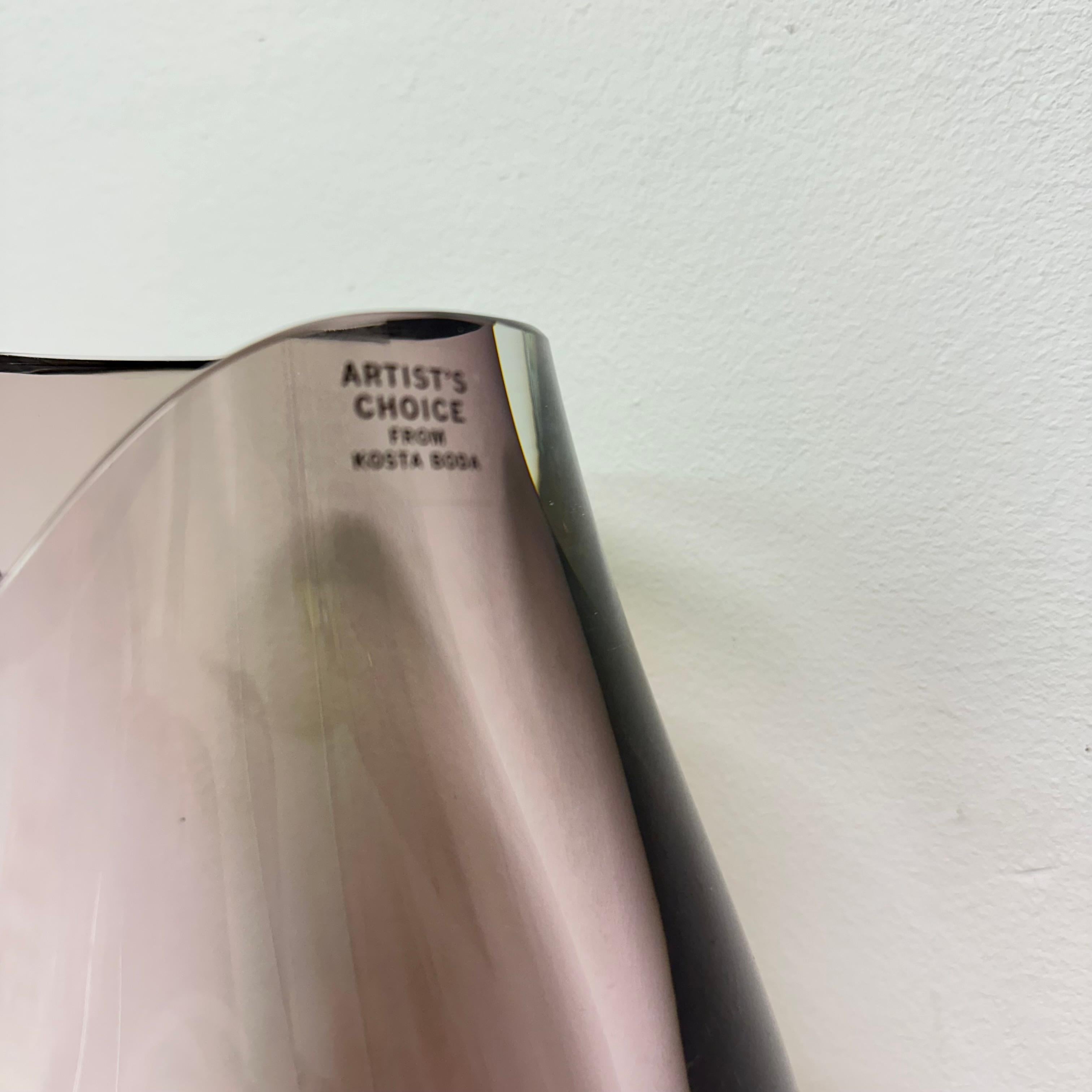 Svedese Vaso in vetro artistico Kosta Boda 