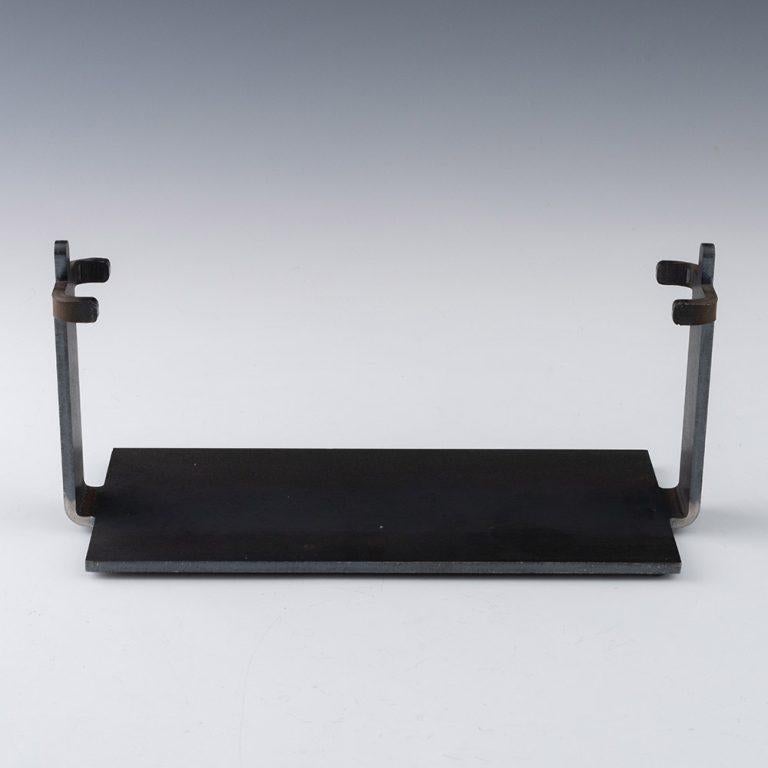 Contemporary Kosta Boda Bertil Vallien Black Moon Face Plaque 2008