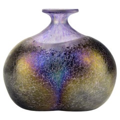 Kosta Boda Bertil Vallien Volcano Series Mini Object Vase, Double Bubble 48136