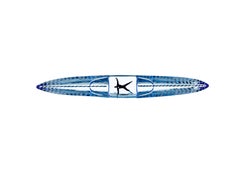 Kosta Boda Boats Drifter Blue