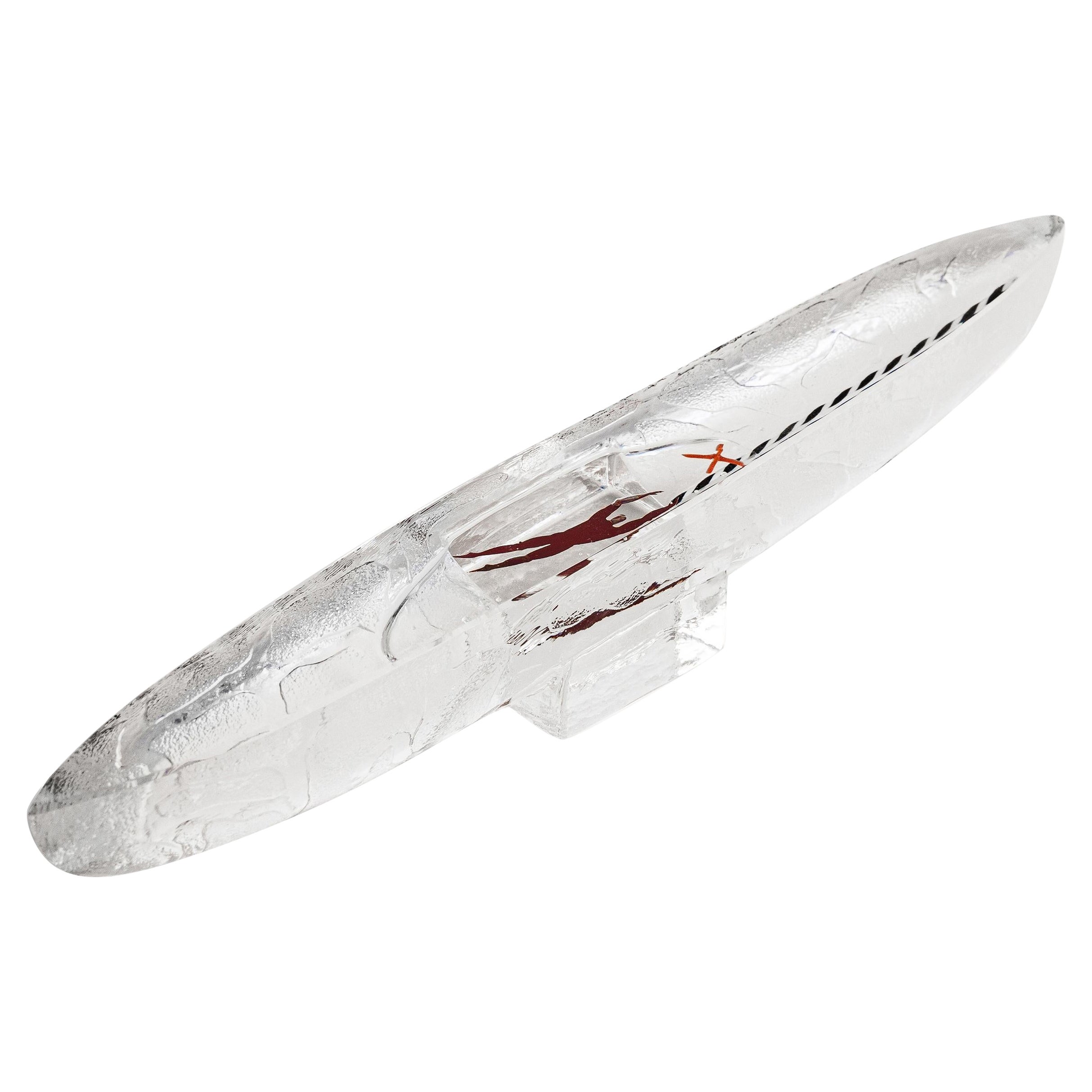 Kosta Boda Boats Drifter Trasparente