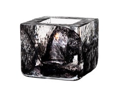 Kosta Boda Brick Votive Nero