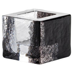 Kosta Boda Brick Votive Noir
