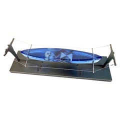 Kosta Boda Gatekeeper Blu