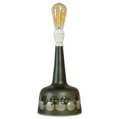 Vintage Kosta Boda Glass Table Lamp by Ove Sandeberg, Sweden, 1960s