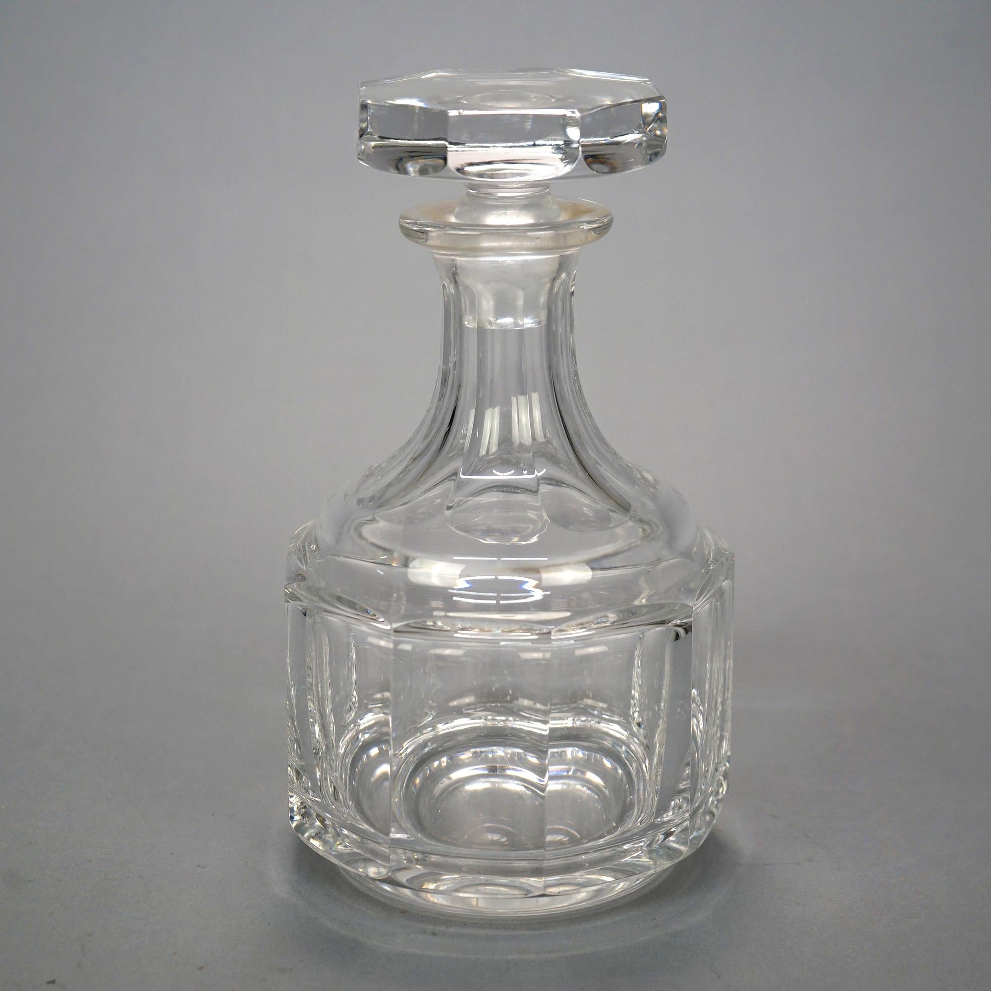 Kosta Boda carafe à spirits en cristal au plomb, XXe siècle Bon état - En vente à Big Flats, NY