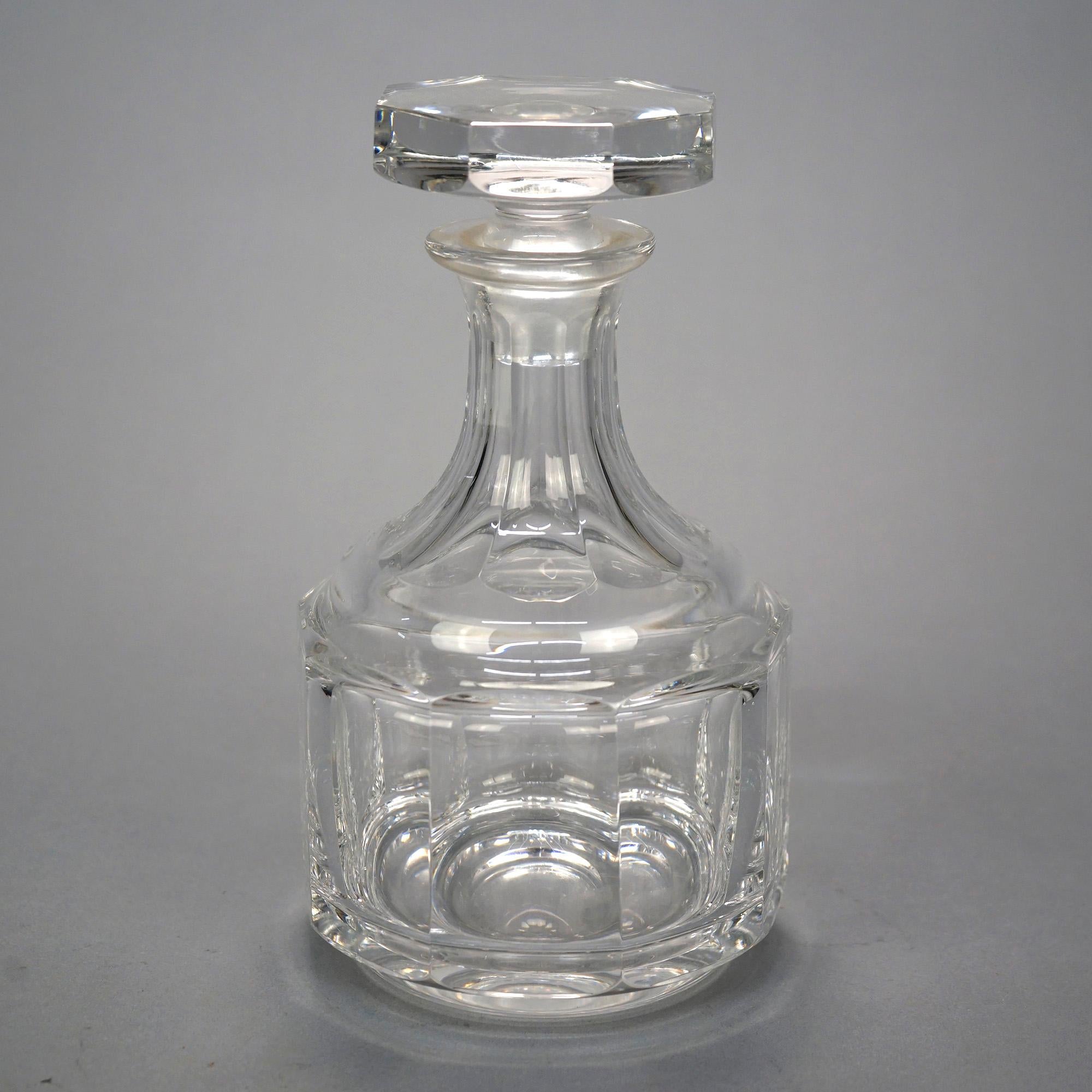 Cristal Kosta Boda carafe à spirits en cristal au plomb, XXe siècle en vente