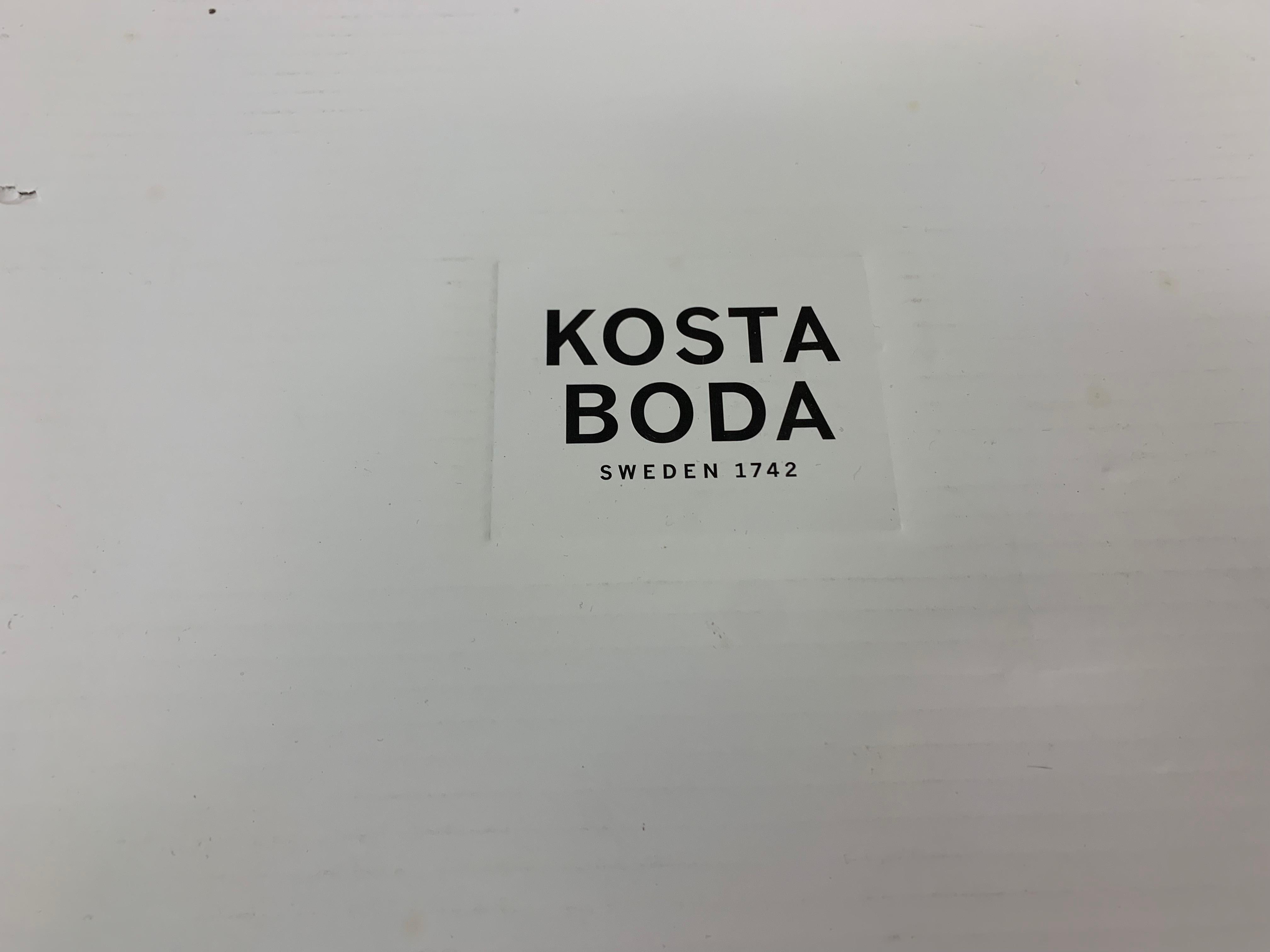 Kosta Boda Blattschale von Ludvig Löfgren im Zustand „Hervorragend“ im Angebot in Delft, NL