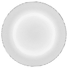 Kosta Boda - Assiette latérale transparente Limelight - Lot de 2