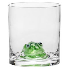 Kosta Boda New Friends Tumbler Frog