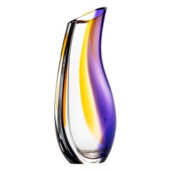 Kosta Boda - Vase haut orchidée