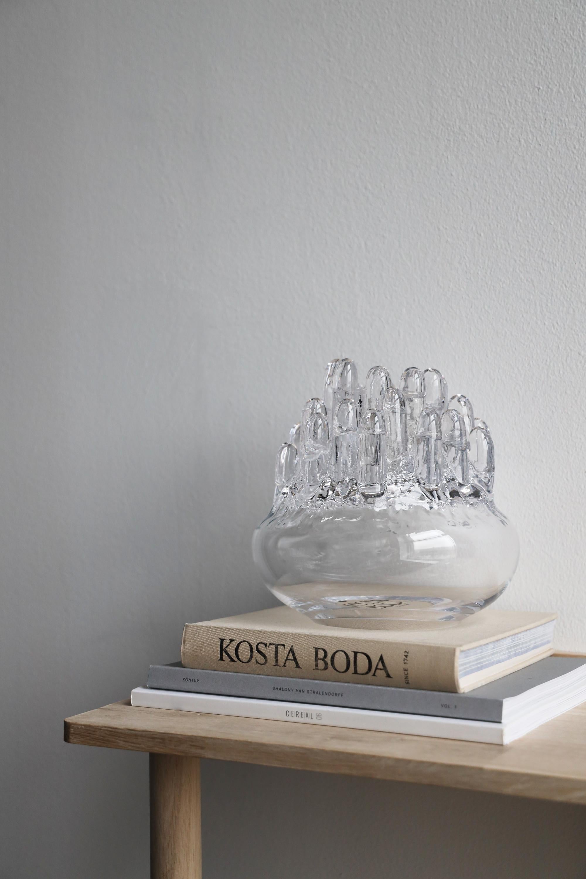 Made as a unique gift from Sweden to the Sydney Opera House (True Story), Polar from Kosta Boda was born from a love of light, nature, and ice. It's a votive candle holder, but it's also a glass sculpture and a beautiful design object. This iconic