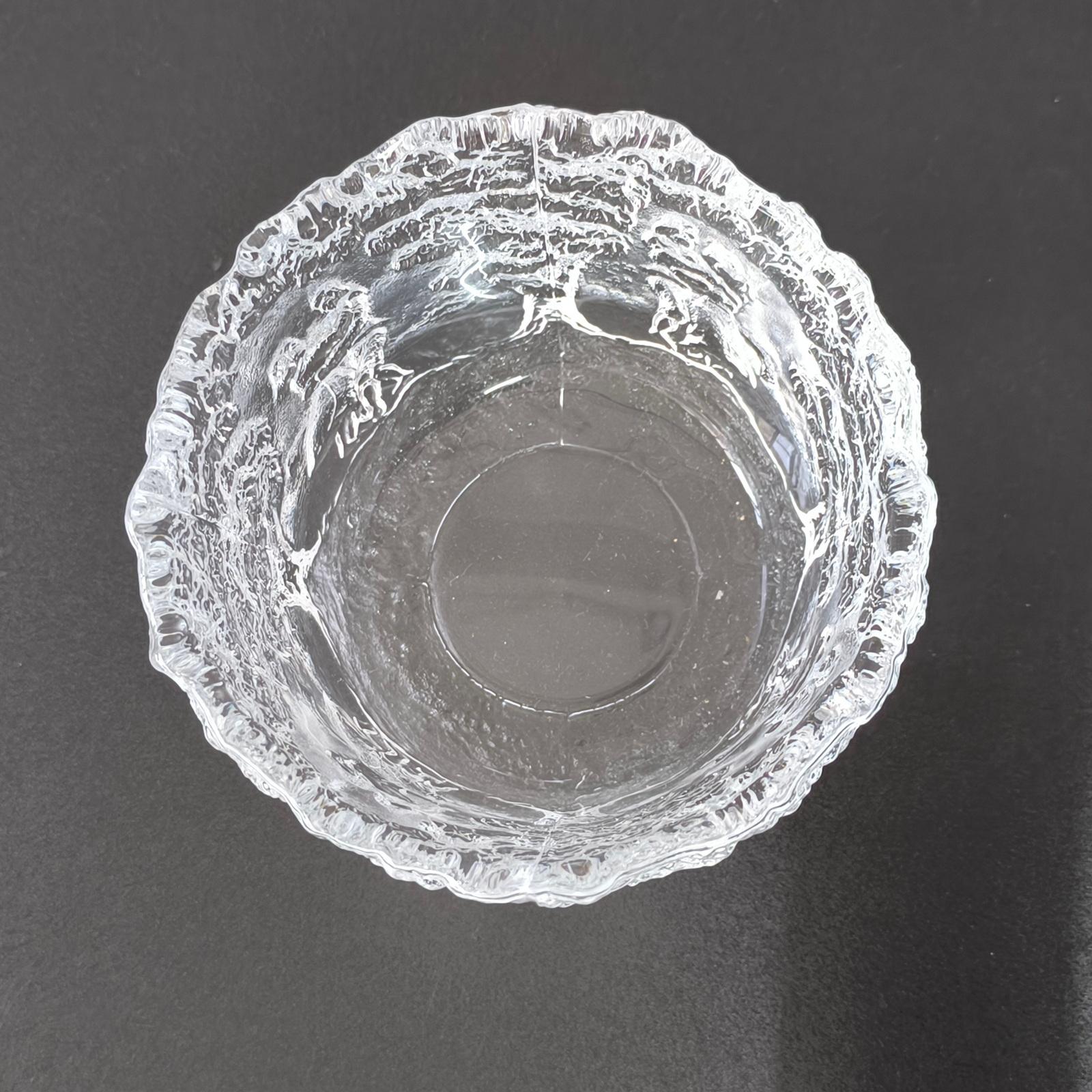 Cuenco de cristal Kosta Boda 'Rapsodia' de Kjell Engman - Swedish art glass, Años 80 en venta 3