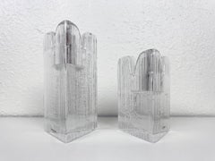 Kosta Boda "Skyline" Candleholders by Anna Ehrner, a Pair