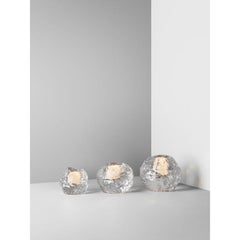 Kosta Boda Snowball Votive 3-Pack