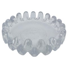 Kosta Boda  Cendrier d'art en verre Sunflower de Goran Warff