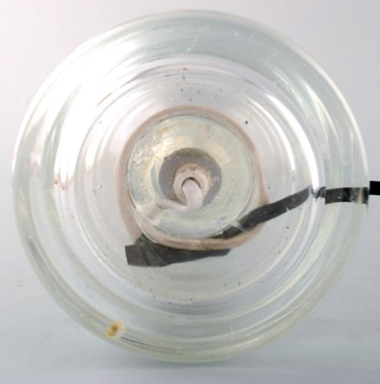 Mid-20th Century Kosta Boda, Sweden, Lamp in Art Glass, 1960s
